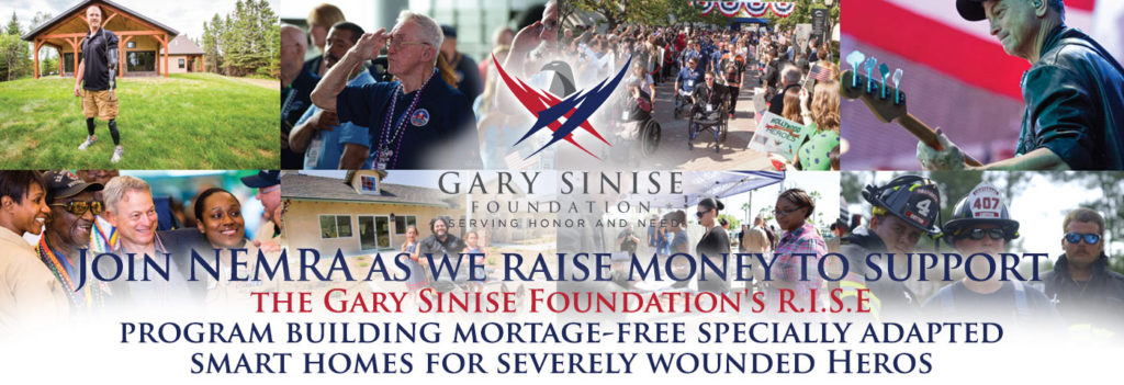 NEMRA Makes Donation to Gary Sinise Foundation’s R.I.S.E. Program