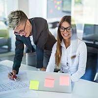 business people conference in modern meeting room