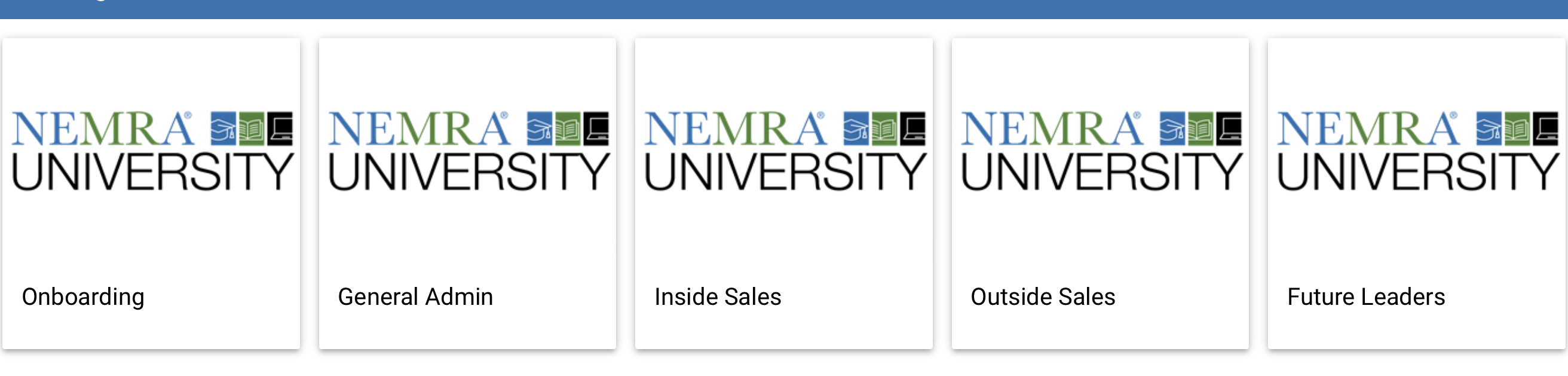NEMRA U training playlists curated by NEMRA Reps