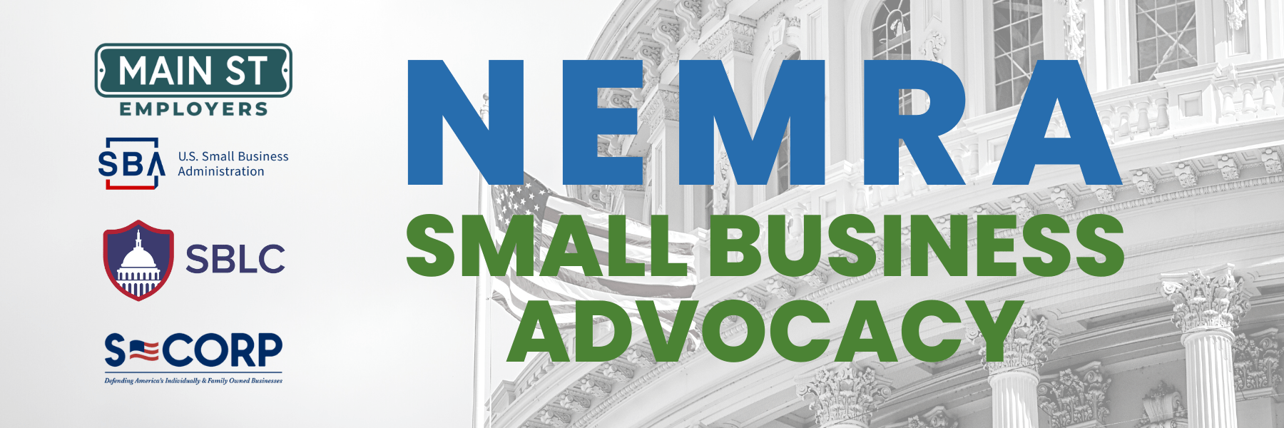 Read more about the article NEMRA Joins Coalition in Support of the Main Street Tax Certainty Act of 2023 (Section 199A)